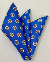 Macclesfield Madder Printed Silk Pocket Square MMPP-144